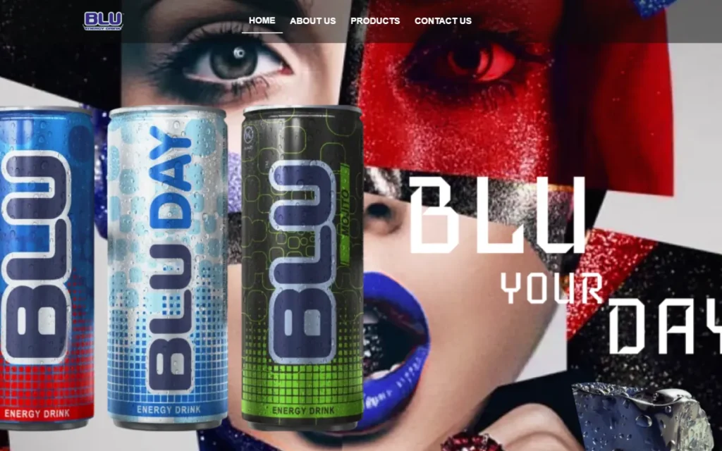 BLU Energy Drink — Global Ürün ve Marka Sitesi