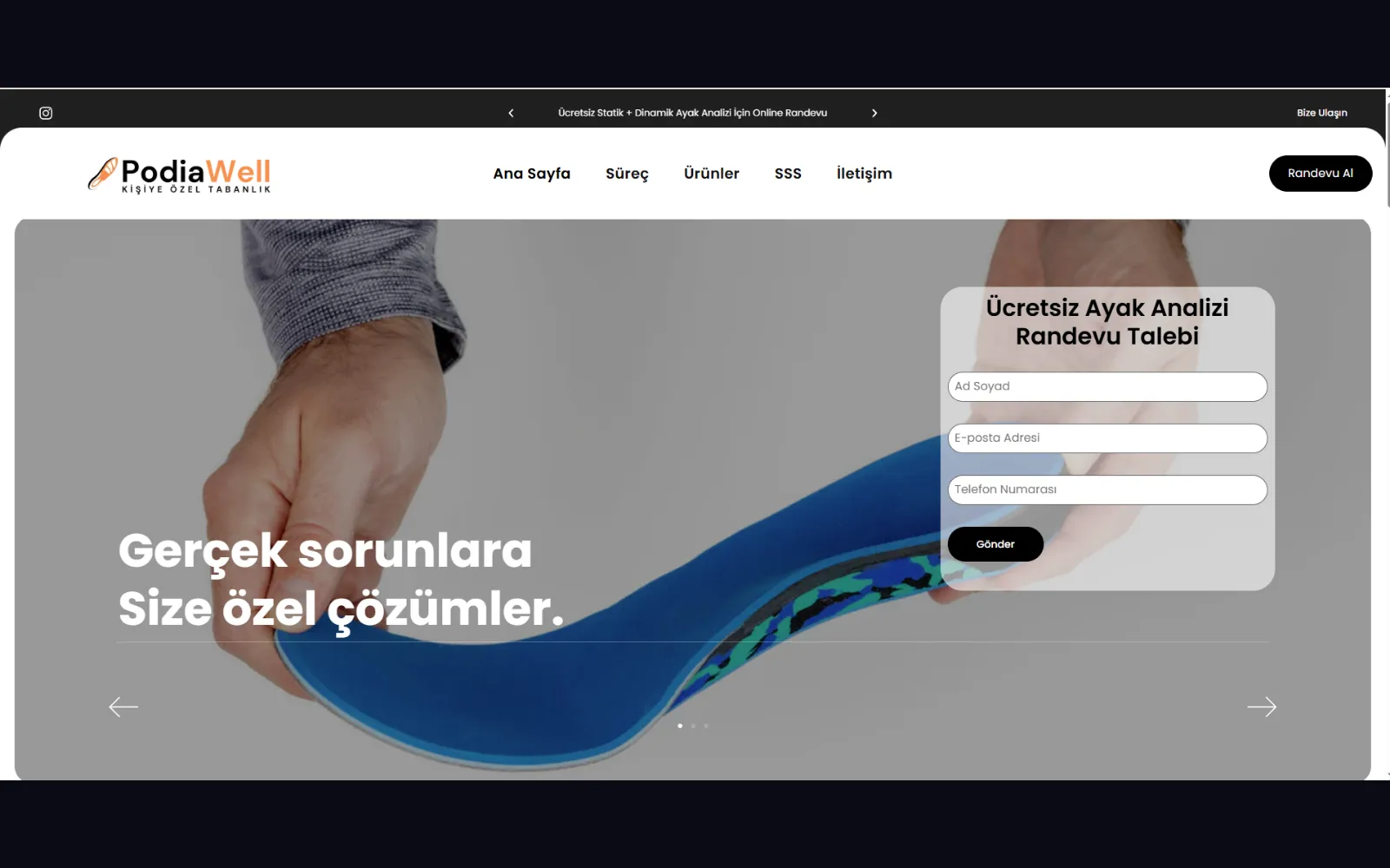 Podiawell — Kurumsal Web Sitesi